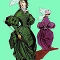 1831г. Дама в костюме для верховой езды